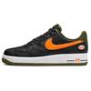 Обручи Air Force 1 07 LV8 — черные мужские кроссовки Total Orange Rough Green White DH7440-001