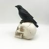 Хэллоуин ворона призрак голова украшения Хэллоуин призрак череп вечеринка сад смола ремесленник