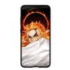 Чехол для телефона для Samsung Galaxy S25 S24 S23 iPhone 16 15 Xiaomi Redmi Note 14 13 12 16E 11 Pro Max OPPO Moto Huawei Demon Slayer Rengoku Kyoujurou Чехол