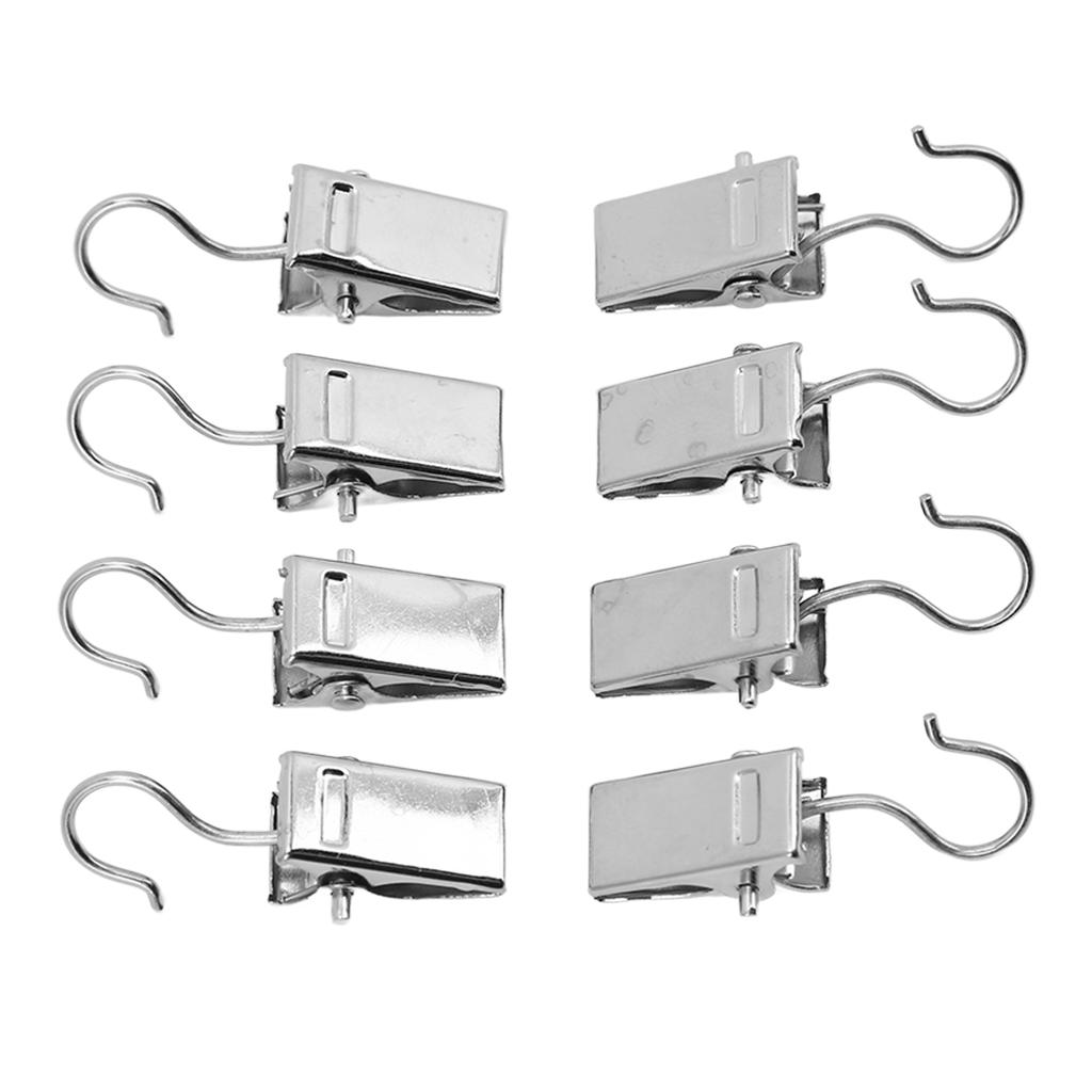 100Pcs Curtain Clips Premium Metal Sturdy Durable Rustproof Wide Application Metal Clips for Home