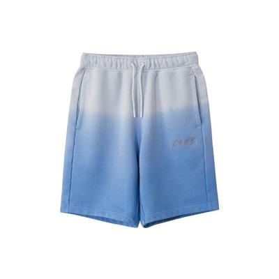 Li Ning Sports Basketball Series Logo Вышитые свободные градиентные шорты на шнурке мужские шорты синие AKSR723-2