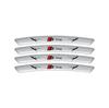 4pcs Aluminum Car Wheels Rims Badges Stickers Decals For new Sline A4 A5 S3 S5 A3 8p 8v b6 b8 S8 S4 B9 C7 C6 Auto Accessories