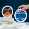 3D часы с движущимся песком, орнамент в виде песочных часов, скандинавский домашний декор, картина с струящимся песком, картина с изображением песочных часов, декор для офисного стола