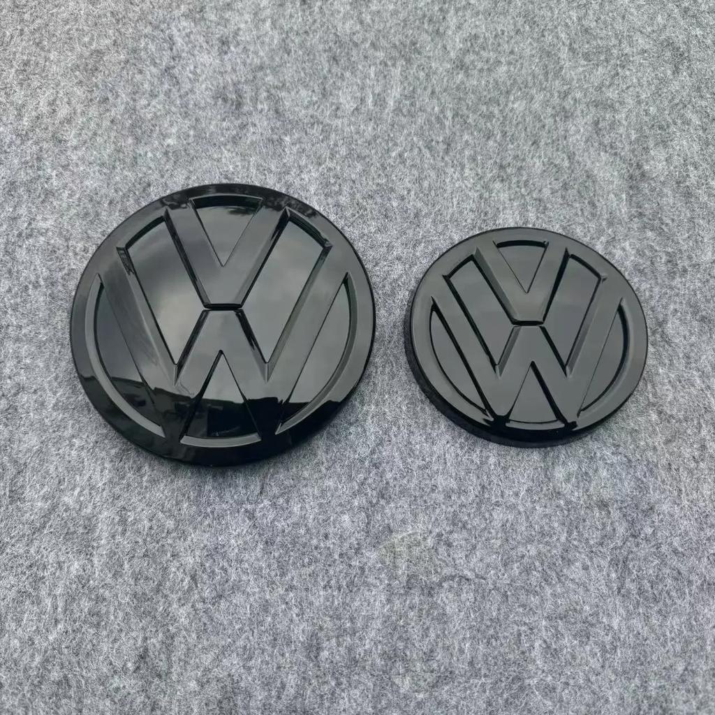 Replacement 138mm 110mm Car Sticker Front Grille Badge Rear Trunk Emblem Lid Logo For Volkswagen Golf 7.5 MK7.5 2018 2019 2020