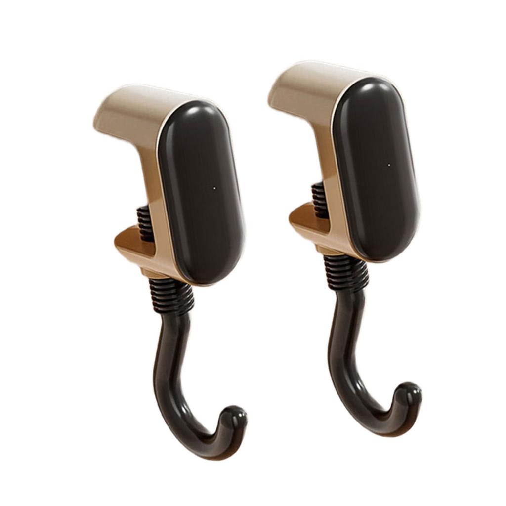 2 шт. Складной настольный крючок для сумок, портативный держатель для сумок, удобный для офисных принадлежностей, ресторана, бара и домашнего использования