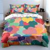 Colorful Heart Pattern Bedding Set Bedding Duvet Cover Set Duvet Cover Pillowcases (1 * Duvet Cover 2 * Pillowcases, without duvet insert)