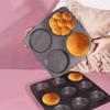 4/9/12 Hole Hamburger Bun Pan Carbon Steel Baking Pan Household Hamburger Bread Mold  Bakery