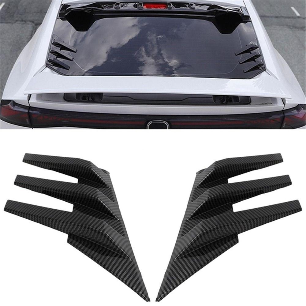 Прочные боковые вентиляционные отверстия-сплиттеры, декоративная накладка на воздушное крыло, отделка, универсальный задний боковой спойлер для автомобиля