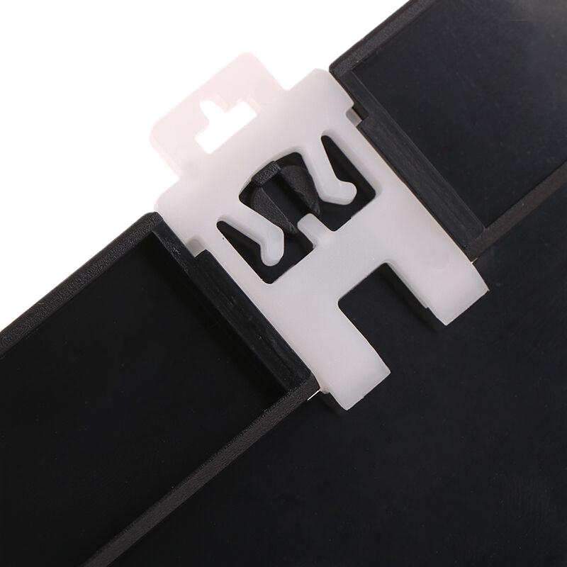 125*90*40Mm Plastic Transparent Cover Mount Plc Din Rail Enclosure Plastic Industrial Electrical Din Rail Enclosure Control Box