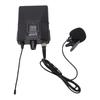 Wireless Lavalier Microphone Clip On Mic Plug and Play with Rechargeable Receiver for Speech Teaching