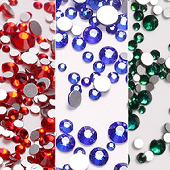 Yousheng 1440 шт./пакет Украшение для ногтей Изысканные DIY Легкие Стразы с плоским дном Украшения для ногтей для женщин