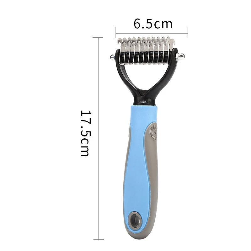 Щетка для удаления шерсти у домашних животных, средство для удаления колтунов у домашних животных, расчески для кошек, расчески для удаления шерсти, средства для ухода за собаками, средства для линьки