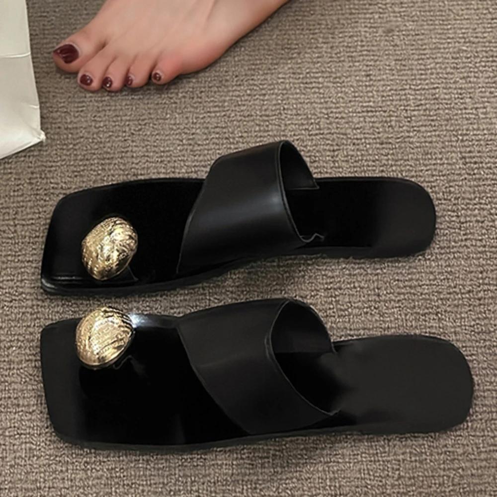 Женские тапочки Летняя обувь Женские открытые шлепанцы для улицы Шлепанцы Женские сандалии Нескользящие пляжные тапочки Zapatos De Mujer