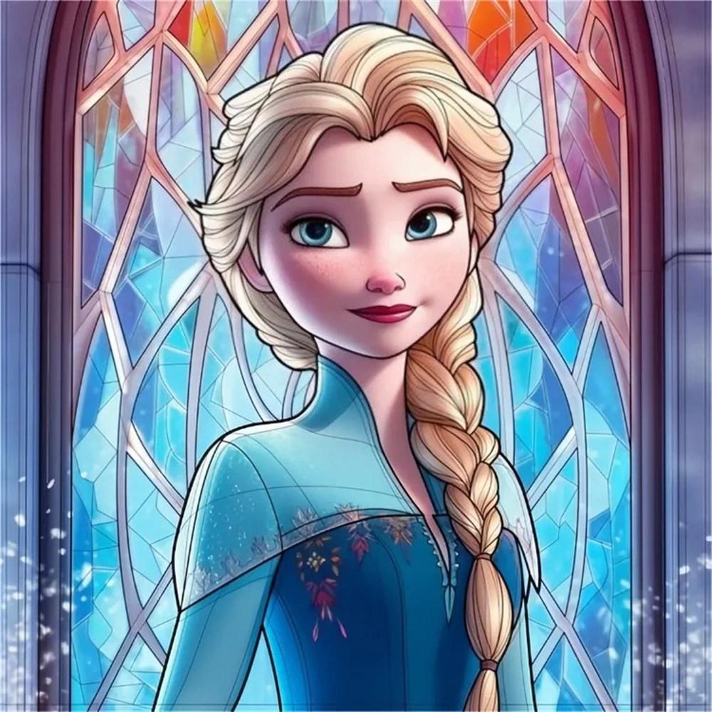 Disney 5D Алмазная живопись Принцессы Вышивка крестом Мозаика Набор Декор для дома Наклейка на стену DIY Ручная работа Подарок