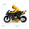 DG-801 1/6 Self-Balancing RC Motorcycle 6 Axis of Gyroscope Stunt Racing Motorcycle Plastic Mini Motorcycle Toy