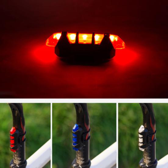 Велосипедный фонарь Медленная вспышка Энергосберегающий Предупреждающий Водонепроницаемый Задний габаритный фонарь для подседельного штыря