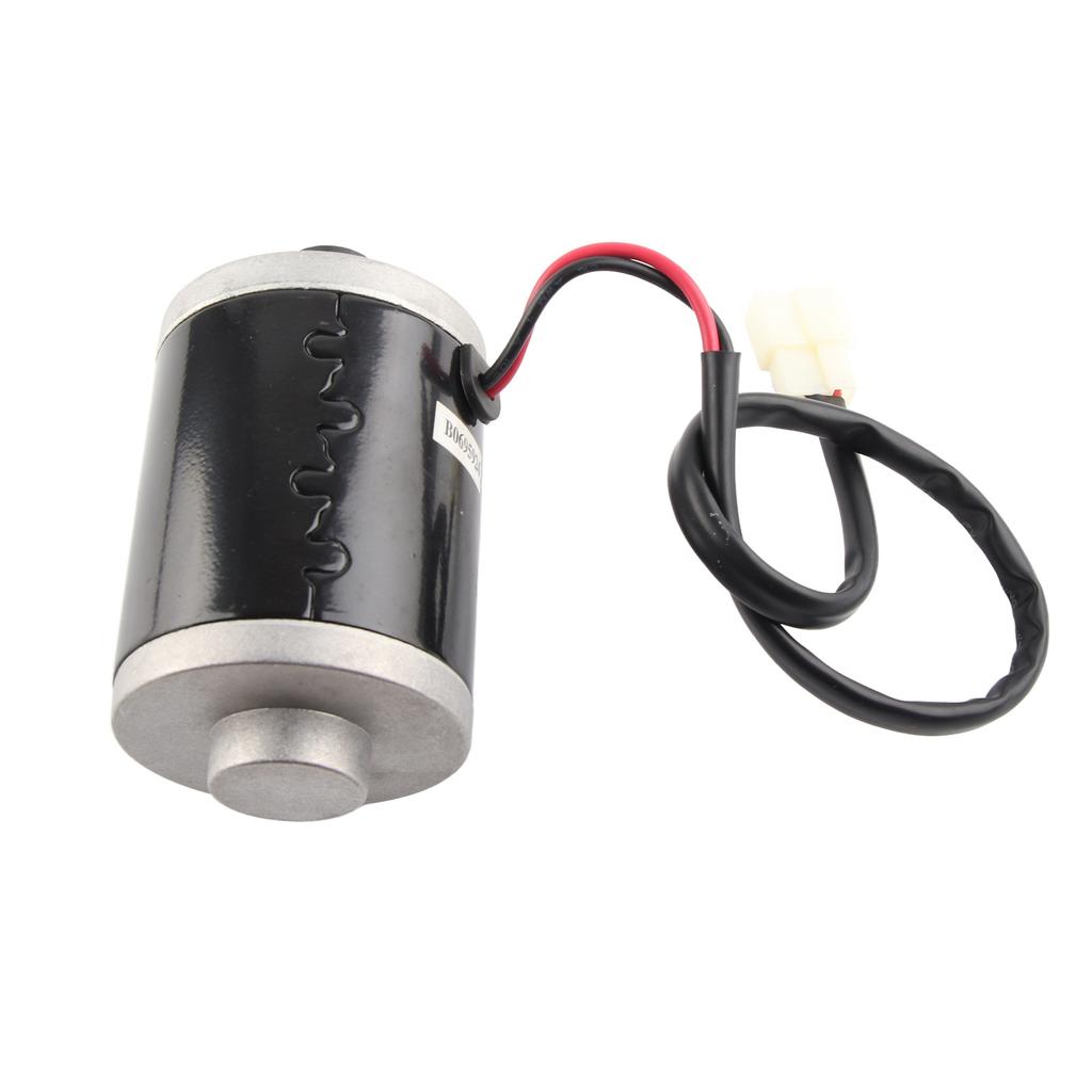 Electric Bike Motor DC 24V 120W Aluminium Alloy Low Noise Pure Copper Coil Brushed Electric Motor