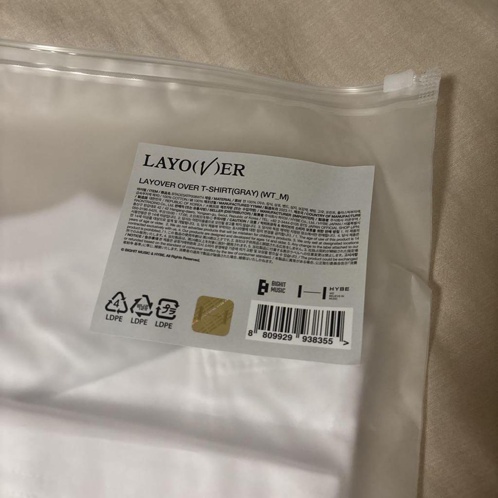 [USED] BTS V LAYOVER T-shirt