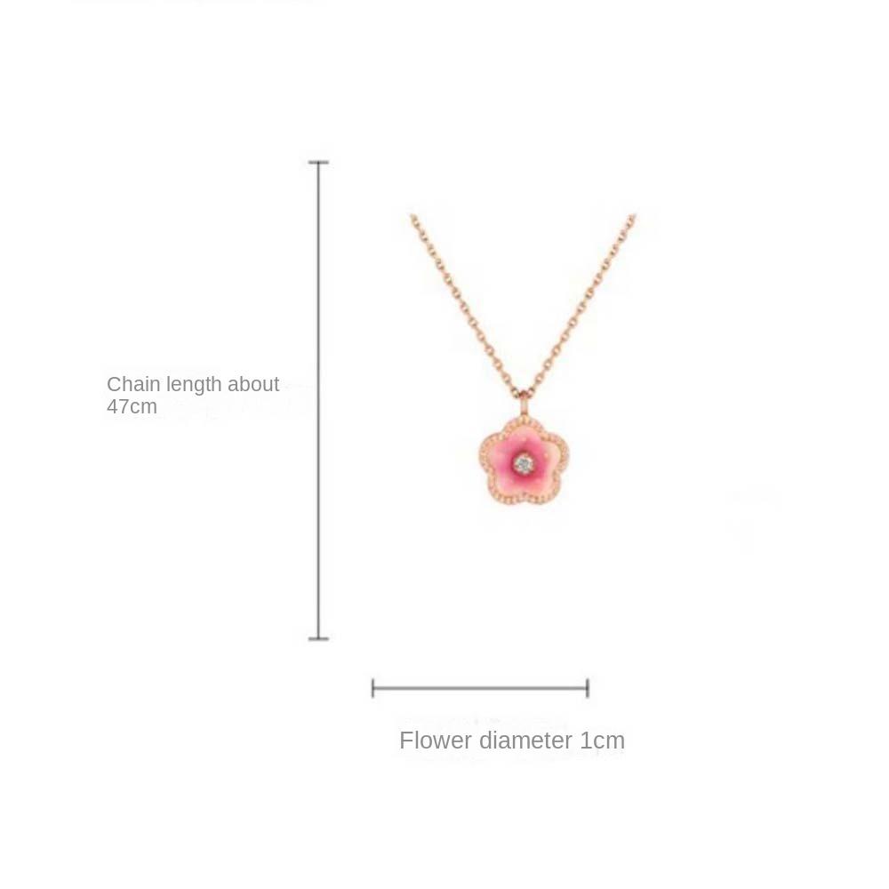 Fashion Jewelry Women Flower Necklaces Korean Style Flower Clavicle Chains Jewelry Accessories