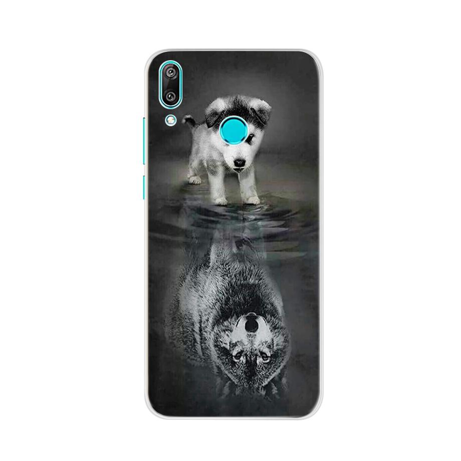 Чехол для Huawei Y7 2019 Силиконовый Мультяшный ТПУ Чехол для Телефона Для Huawei Y7 2019 DUB-LX1 DUB LX1 LX2 LX3 Y 7 Prime Pro 2019 Чехол