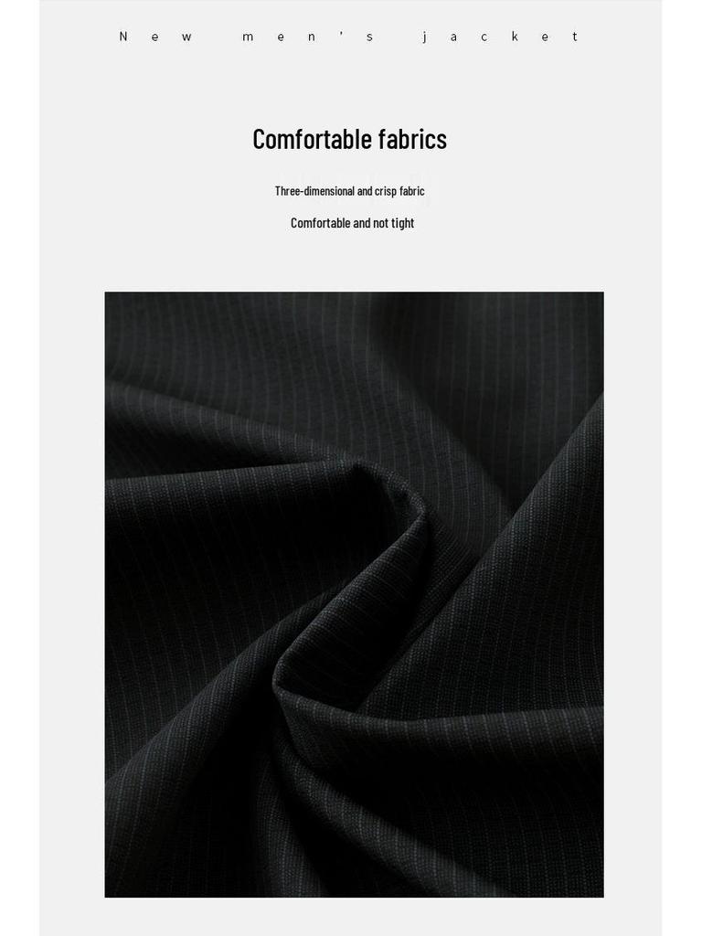 Spring & Autumn Stand-up Collar Jacket for Middle-Aged Men: Versatile Lightweight Business Casual Coat