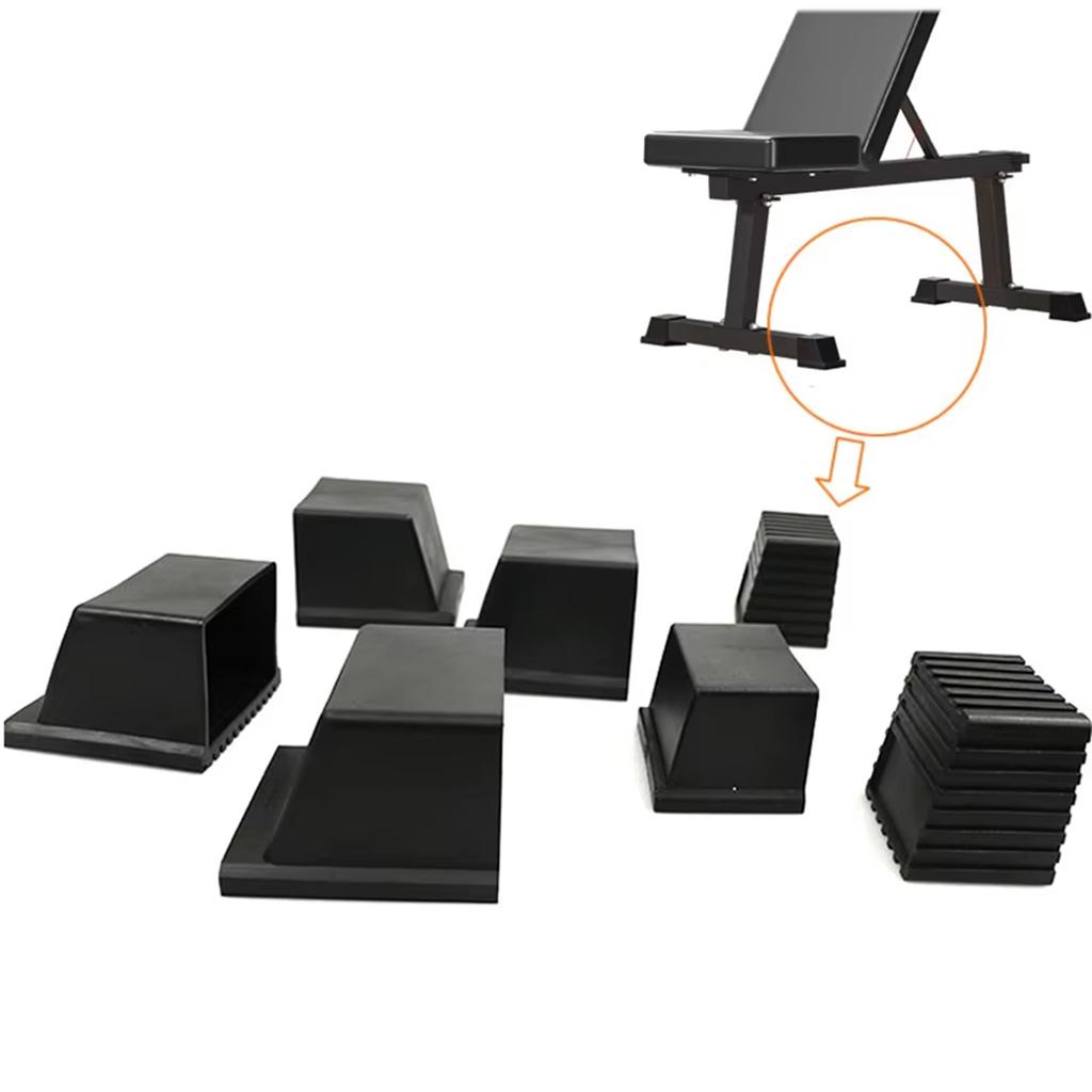 4Pcs Square Tubing Plastic Plugs Fitness Equipment End Caps Floor Protectors Replacement End Cover Easy To Install