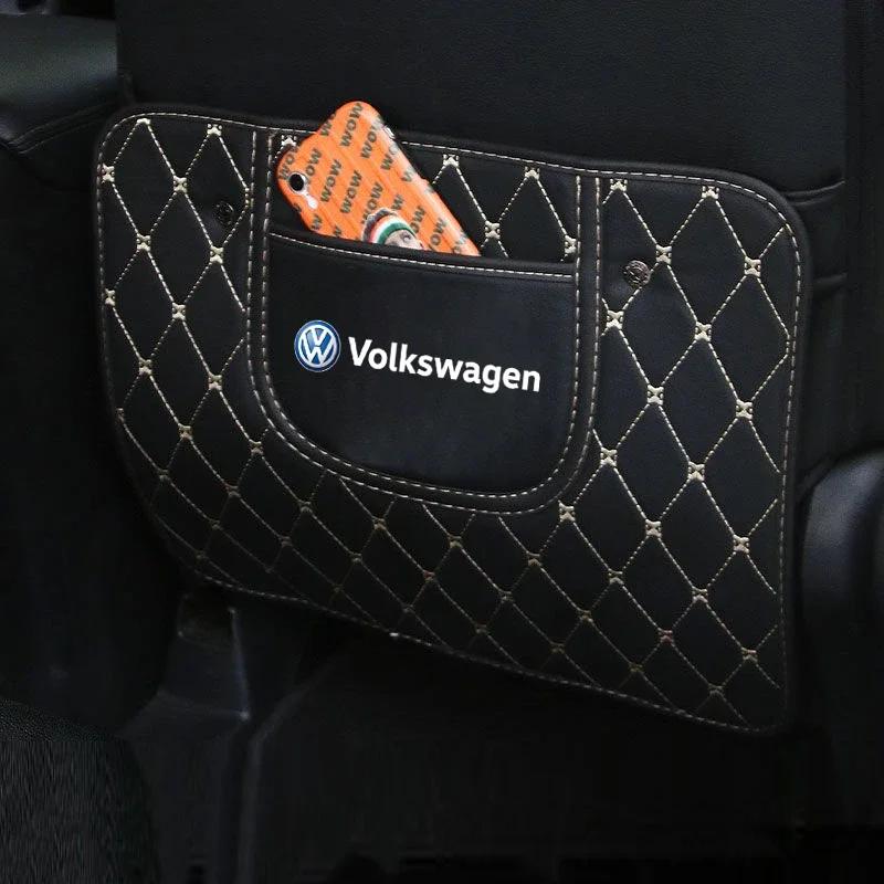 Valve Stems Caps Car Sticker For VW Volkswagen Jetta MK5 Golf 1Pcs Car Seat Backrest Protection Anti-kick Mat For Volkswagen Gol QE8