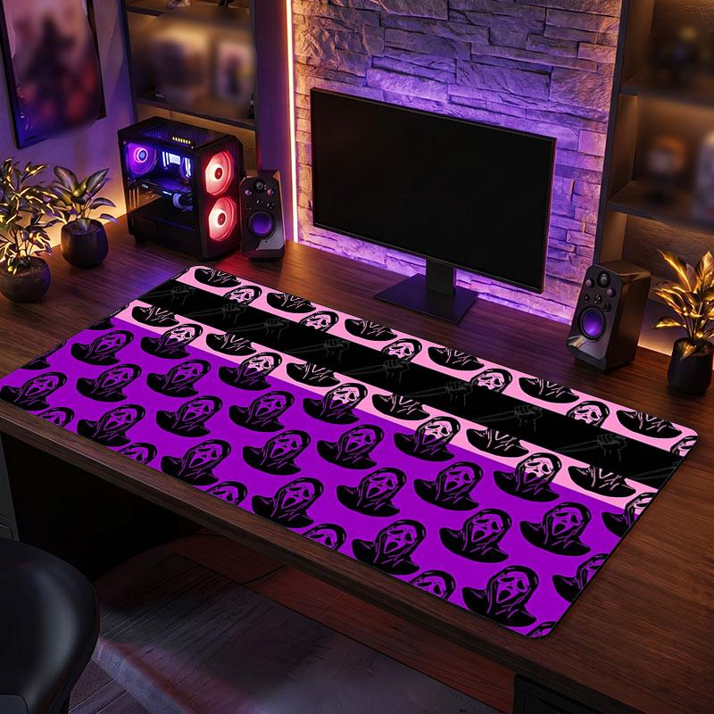 Big Mouse PadScream Ghostface Extended Soft Desk Mat Gaming Office Computer Table Decor Mat