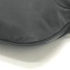 PRADA VL033 triangle plate Waist Pouch Bag body bag Nylon Black