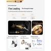 Jinyun A9 AI Bone Conduction Ear-Clip Bluetooth Headset