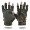 Fashion Tactical Gloves for Outdoor Rock Finger Leakage Training Anti Slip Protection Bicycle Tactical Gloves