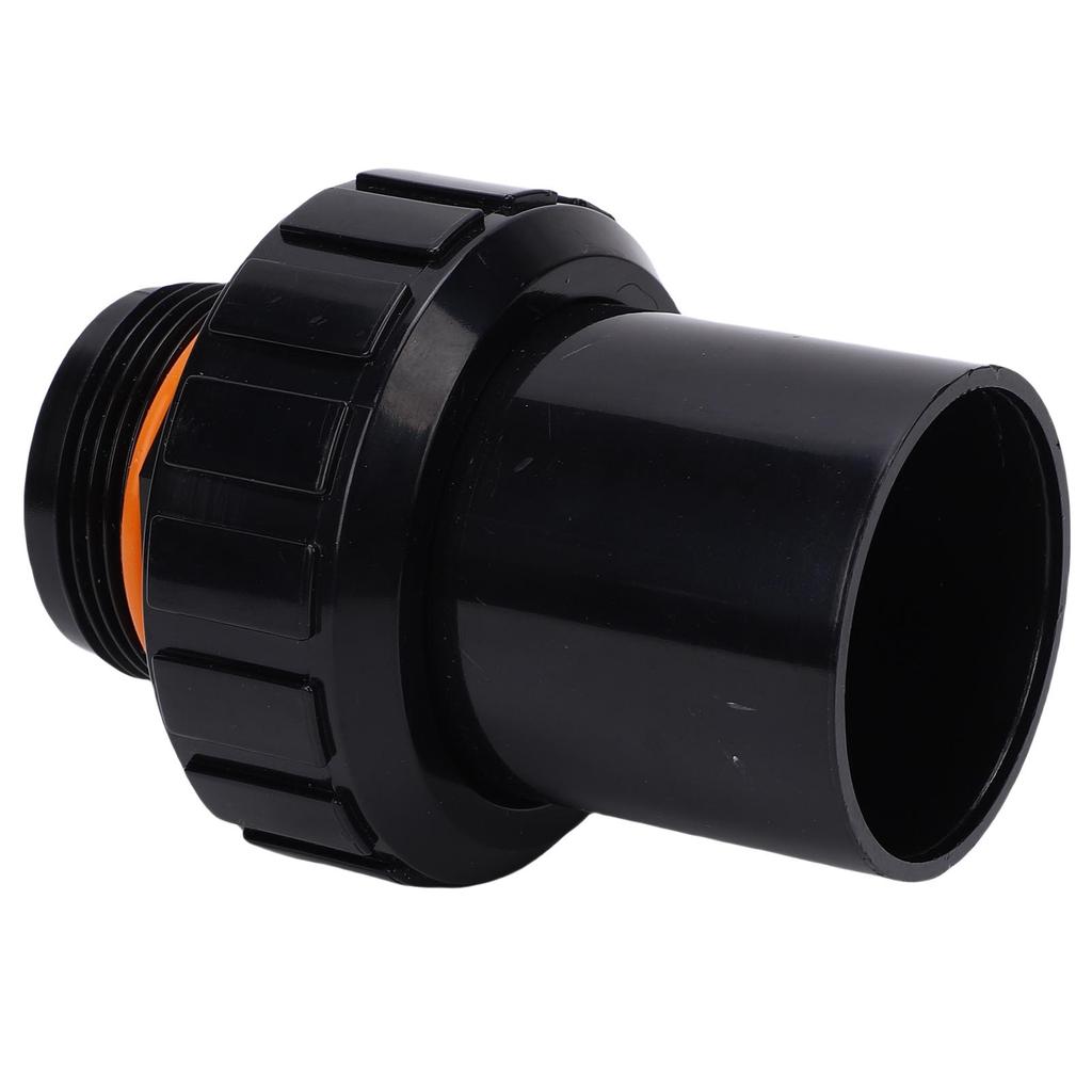 Sand Tank Straight Water Pipe with Threaded Joint Pool Pump Fittings PVC Union Adapter Connector