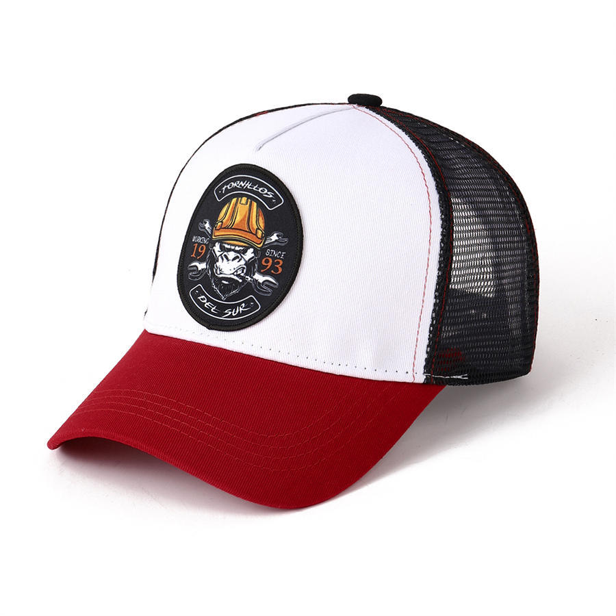 Свежая Последняя Абсолютно Новая Воздухопроницаемая Вентилируемая Сетчатая Кепка Stetson Голова Волка Покер Грузовик Кепка Для Улицы Спорт На Открытом Воздухе Шляпа от Солнца Хип-хоп Кепка Унисекс