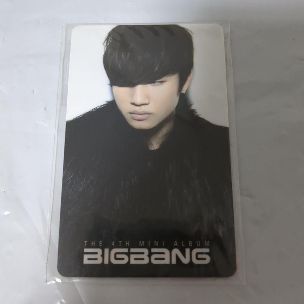 [Б/У] BIGBANG MINI4 Карточка D-LITE