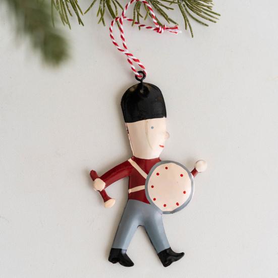 Рождественский кулон Изысканный Санта-Клаус Солдат Ангел Форма Рождественская елка Подвеска для праздничного украшения