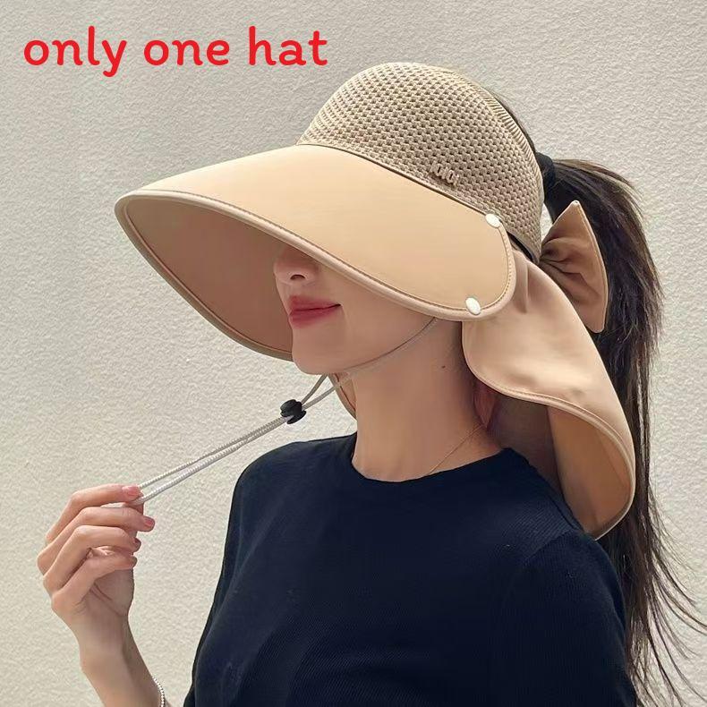 Женская шляпа-козырек, складная, с широкими полями, защита от УФ-лучей, для пляжа и улицы