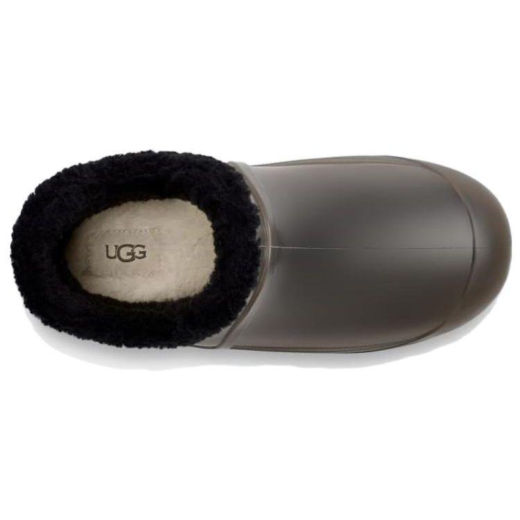 UGG Короткие женские сапоги с круглым носком, серые 1132070-BLK