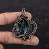 Picasso Jasper Pendant Copper Wire Wrapped Pendant Handmade Gemstone Pendant Wire Jewelry Gift For Him Copper Jewelry Latest Design Pendant