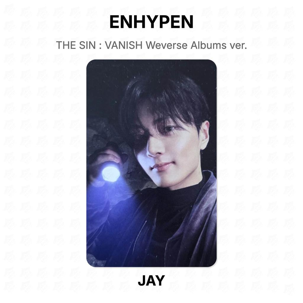 ENHYPEN ГРЕХ : VANISH Weverse Albums версия. Официальная фотокарта