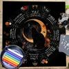 Мистические Бархаты Ткань для Гадания Премиальная Тканевая Конструкция Несколько Измерений Моющаяся Аксессуар для Гадания