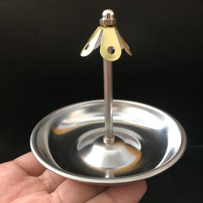 2 шт. Элегантная металлическая курильница для благовоний - Современная дискообразная, разборная конструкция для легкой очистки, идеально подходит для домашнего декора и подарков
