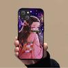 KK-10 Demon Slayer Soft Black Case for iPhone XR 14 15 11 12 13 6 7 8 X XS Pro Max Samsung S22 S23 S21 S24 FE Ultra S8 Plus