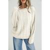 Women's Ropa Mujer Solid Color Knitted Pullovers Sweaters Long Slevees Elegant Chic Thick Loose Casual Roupas Feminina