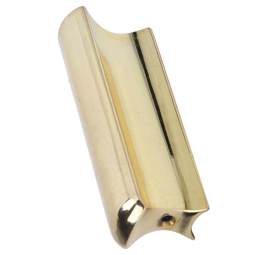 Гитарный слайдер палочки медиаторы нержавеющая сталь металл антикоррозийный твердый инструмент аксессуары(Золото )