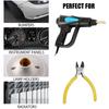 70W Hot Stapler Plastic Welding Machine Car Bumper Repair Kit Plier 4 Wave Staples Welding Repairing Machine Welder Gun Repair