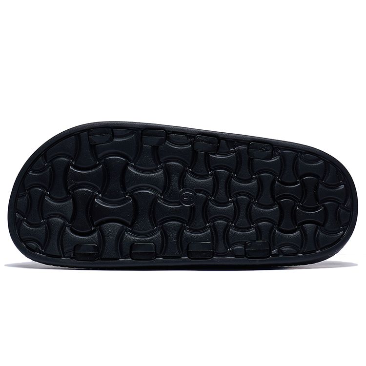 Li Ning Sports Trend Series Ln Clap Дышащие модные сандалии Eva Slide Мужская обувь черного цвета AGAT007-1