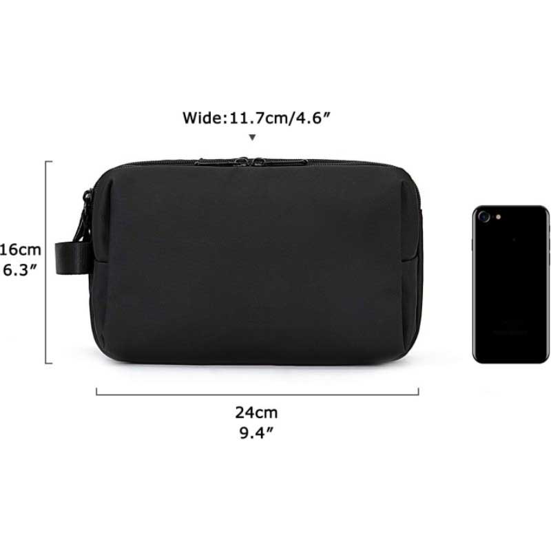 Косметичка для мужчин Дорожная косметичка-органайзер Dopp Kit Водонепроницаемая сумка для бритья и туалетных принадлежностей Необходимые вещи для комнаты в отеле Кошелек1 шт.