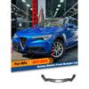 For Alfa Romeo Stelvio 2017 2018 2019 2020 2021 2022 2023 2024 Car Front Bumper Lip Splitter Front Blade Guard Protector Cover