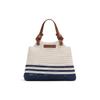Charles & Keith Маленькая сумка-тоут CK 26 Стиль летнего отпуска Плетеная сумка-тоут Женские сумки-тоут Темно-синий Белый Коричневый CK2-30782111-A