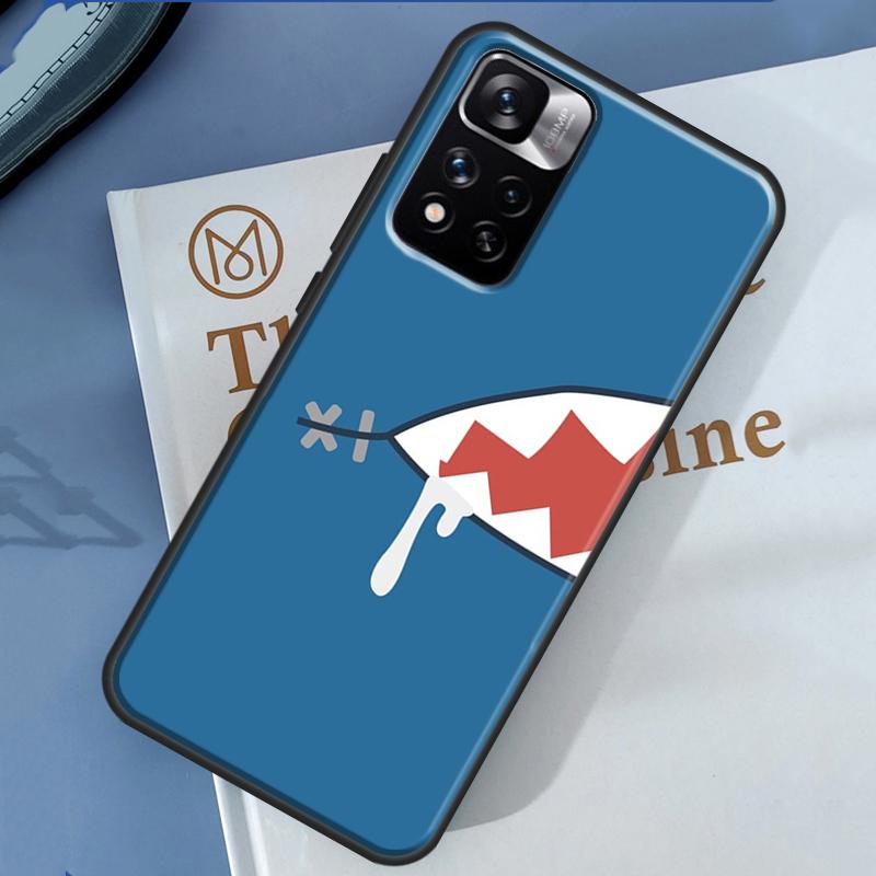 Gawr Gura Hololive Anime Case For Xiaomi Redmi Note 14 13 11 9 10 12 Pro 9S 10S 11S 12S Redmi 10C 12C 13C 14C Cover